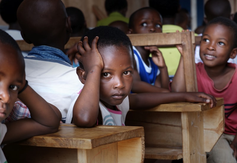 Child learning in classroom Uganda — Tender Mercies International